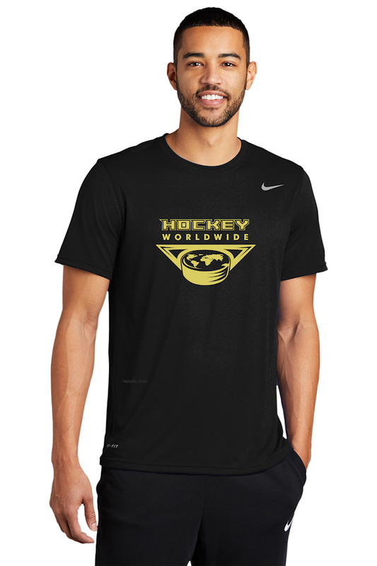 Black Hockey Worldwide Nike Dri-fit Short-sleeve